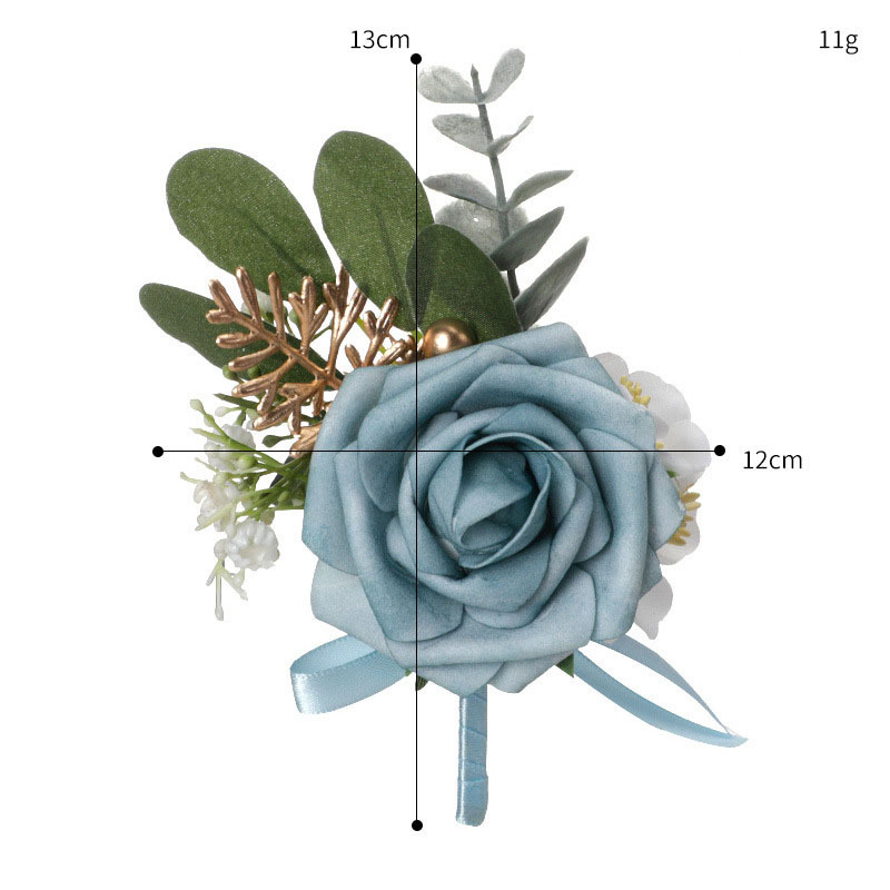 Boutonniere azul
