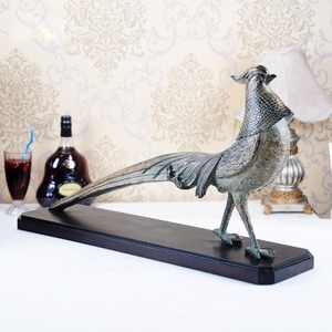 Adorno de Escritorio de Resina Pintado a Mano con Diseño de Faisán, Ideal para Estudio, Dormitorio u Oficina, Decoración Moderna para el Hogar - Product Image 4