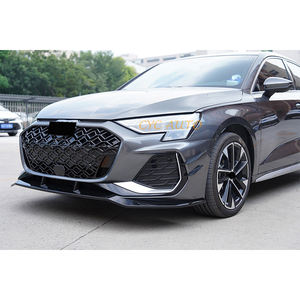 En gros Lame de pare-chocs avant, Spoiler avant, Splitter avant avec lames d'air noires pour <span class=keywords><strong>Audi</strong></span> <span class=keywords><strong>A3</strong></span> 8Y 2025+ <span class=keywords><strong>A3</strong></span> <span class=keywords><strong>S</strong></span>-<span class=keywords><strong>line</strong></span> - Product Image 6
