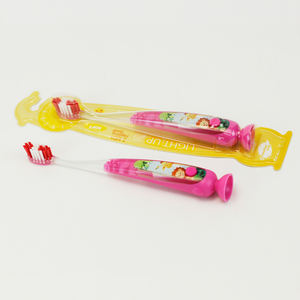 Cepillo de Dientes Luminoso para Niños, Cabezal de Cepillo Suave, Limpia la Lengua, Agarre Cómodo, Base con Ventosa - Product Image 4