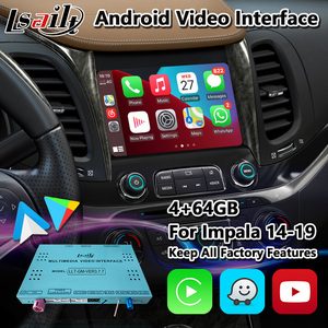 Interfaz Multimedia de Video Lsailt con <span class=keywords><strong>Android</strong></span> Carplay para Chevrolet Impala LTZ LT con Sistema Mylink, 2014-2020 - Product Image 1