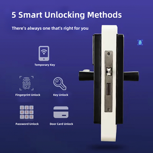 Tuya TTLock App Control Intelligent Card Swiping <b>Key</b> Fingerprint Password Unlock Smart WiFi Cloud Doorbell Door <b>Lock</b> Apartments - Product Image 3