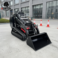 Mini-chargeuse compacte à levage élevé, homologuée CE EPA, pour le chargement de camions