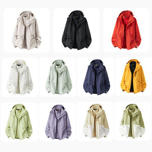 معطف واق من المطر مريح ودافئ ثلاثة في واحد مكون من قطعتين للرياضات الخارجية مقاوم للرياح والماء للخريف والشتاء للرجال والنساء - Product Image 3