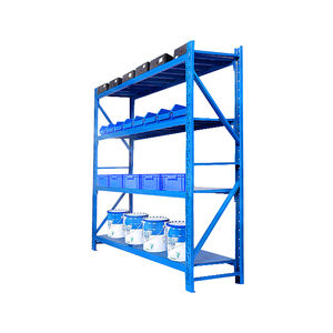 מדפי מדף פלדה מותאם אישית-מחסן חובה בינוני מדפים עם תצורות מתכווננות & בנייה עמיד - Product Image 3