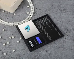 Changxie 주문 로고 디지털 방식으로 소형 가늠자 0.01g 높은 정밀도 다이아몬드 보석 디지털 방식으로 균형 소형 가늠자