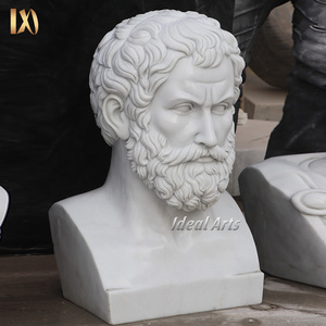 Lý Tưởng Nghệ Thuật Đá Đầu Bust <span class=keywords><strong>Zeus</strong></span> Bức Tượng Cổ La Mã Thiên Chúa Điêu Khắc Cho Vườn Và Nghệ Thuật Cổ Điển Trang Trí - Product Image 5