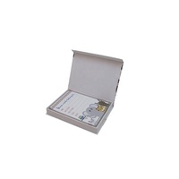 Boîte de cartes droite imprimée personnalisée de bébé, emballage de cartes cadeau de bonne qualité, nouveau, vente en gros,