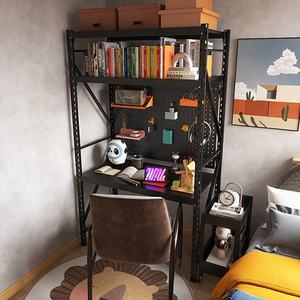 Bureau d'ordinateur pour joueurs, <span class=keywords><strong>table</strong></span> de lecture avec étagère - Product Image 4