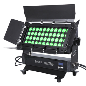 Trường hợp không thấm nước 44x10W RGBW LED Tường máy giặt rửa ánh sáng barndoor Đèn sân khấu - Product Image 3