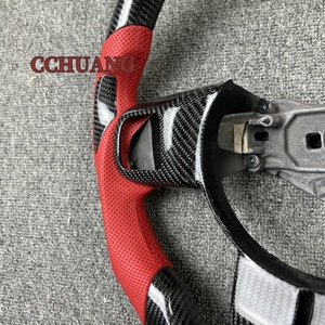 Volante de fibra de carbono para Jeep Wrangler Sahara Compass Grand <span class=keywords><strong>Cherokee</strong></span> Camping gratis 2010-2020 accesorios para automóviles personalizados - Product Image 6