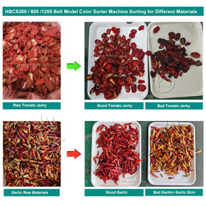 Ai thông minh 500-4000 kg/giờ vành đai Crawler moel hạt cà phê Cherry Hạnh Nhân Olive tỏi nhựa màu SORTER phân loại máy - Product Image 6
