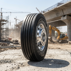 ยางรถบรรทุกสำหรับทุกตำแหน่ง ขนาด 12R22.5 สำหรับงานหนัก ระยะทางไกล ผลิตจากเหล็กทั้งหมด ระบายความร้อนได้ดี ได้รับการรับรองมาตรฐาน DOT GCC ขายส่งจากโรงงาน - Product Image 1