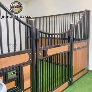 Stalle d'écurie de cheval en métal de longévité en métal facile de kit de stalles en bambou tissées par brin permanent Offre Spéciale - Product Image 5