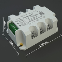Módulo de regulación de voltaje de CA trifásico, MODBUS-RTU de Comunicación RS485/tiristor analógico, regulador de potencia de atenuación