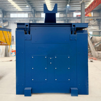 Four à induction Topyro 100 kg 500 kg 1T 2T 5T pour la fonderie, la fonte des métaux, la fusion du cuivre et de l'aluminium