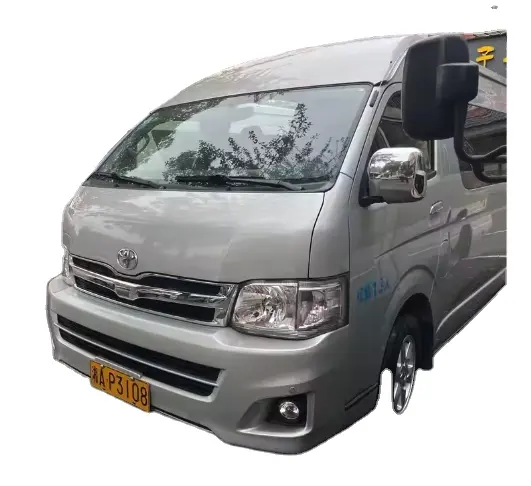 Second Hand To yo ta Hiace 20 Seats Used Passenger Bus Diesel Engine Mini Coach Bus for sale