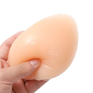 Almohadilla de silicona para cubrir pezones de mujer OEM, formas de pecho para mastectomía de travestis, prótesis de senos falsos autoadhesiva - Product Image 3