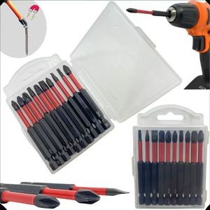 Guest Quality Screwdriver <b>Bit</b> Set Ph123 Pz123 Sl346 T20 75mm Magnetic Anti Slip For Electric <b>Drill</b> - Product Image 1