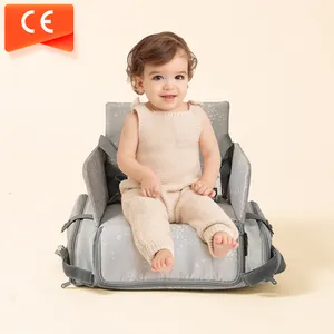 Salle à manger haute activité 1 Table pliable Portable en plastique voiture 3 roues repas bébé nourriture chaise