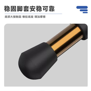 Canne pliante avec siège en alliage d'aluminium, trépied réglable pour personnes âgées, utilisation en extérieur - Product Image 2