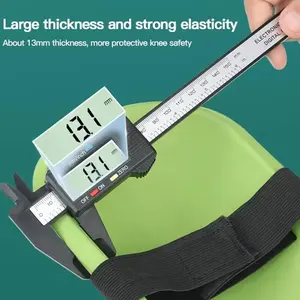 2Pcs Coussinets professionnels <span class=keywords><strong>de</strong></span> protection des genoux pour les carreaux <span class=keywords><strong>de</strong></span> sol et <span class=keywords><strong>de</strong></span> mur <span class=keywords><strong>Fixation</strong></span> manuelle Travailleurs Jardinage <span class=keywords><strong>Outils</strong></span> <span class=keywords><strong>de</strong></span> construction - Product Image 6