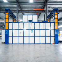 Horno de Envejecimiento con Carro YZ-AO-T9 de 9 Carros, 55KW, 19T, Multicombustible, Tratamiento Térmico T9