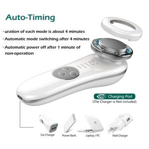 Equipo de Belleza para Uso Doméstico, Masajeador Facial y de Cuello 7 en 1 para Limpieza Profunda, Lifting Facial, Alta Frecuencia, Absorción de Crema - Product Image 6