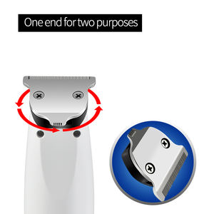 Tondeuse à cheveux électrique professionnel sans <span class=keywords><strong>fil</strong></span>, rasoir pour hommes, double usage, <span class=keywords><strong>lame</strong></span>, stocks en chine - Product Image 3