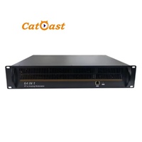 Convertidor de TV por Cable 64 en 1 PAL NTSC, Modulador de RF Analógico a IP para Decodificación H.265 H.264 MPEG2