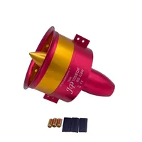 Ventilateur à canaux EDF JP Hobby 105 mm 12 pales 6S/12S Moteur 1400KV pour avions RC Jet Turbojet Vortex Air Spray Ducting Motor Cowling Fan