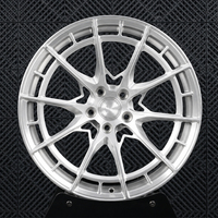 Jantes en Y forgées sur mesure en usine, 19-24, multi PCD 5x112 5x114.3 5x120 5x130, finition noir brillant, compatibles avec Mercedes AMG Bentley RR