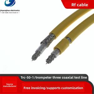 Trompette TRC-50-1 câbles de communication microcourants Triax à trois lignes de test coaxiales à faible bruit - Product Image 3