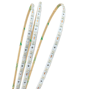 Carte PCB <span class=keywords><strong>ultra</strong></span> étroite 2.7mm de largeur DC5V/12V WS2812-2020 160LEDs/m bande lumineuse RGBIC adressable individuellement IP20 - Product Image 2