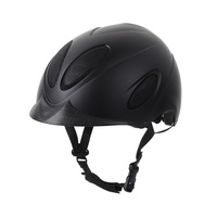 Casque d'équitation respirant, durable, résistant aux chocs, en ABS, réglable, unisexe, pour adultes, demi-casque, utilisation toute saison