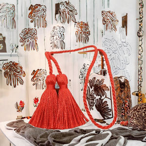 Sjzmm Pompons en rayonne 100% de haute qualité, 5 cm, 1000 couleurs pour la fabrication de bijoux, la décoration textile de la maison - Product Image 2