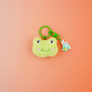 Porte-clés en peluche en forme de nuage, ours ou chaton, pour couple, pour clés de voiture, style Ins - Product Image 3