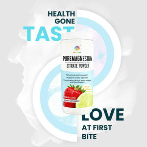 Commercio all'ingrosso puro citrato di magnesio in polvere costipazione muscolo salute del cuore e supporto del sonno integratore di magnesio - Product Image 5