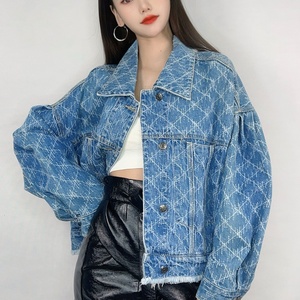 Blazer de Mezclilla a la Moda para Mujer, Chaqueta Elegante para Mujer - Product Image 4