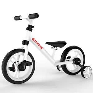 Trimly TF-01儿童平衡自行车优质二合一婴儿玩具带训练轮儿童乘车