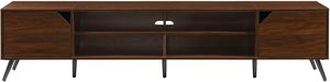 <span class=keywords><strong>Nora</strong></span> moderno supporto TV Minimal Open-Shelf per TV fino a 90 pollici, 80 pollici, noce scuro - Product Image 6