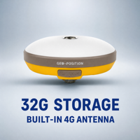 Récepteur GNSS RTK toutes conditions météorologiques GEO-POSITION G7 X7 avec batterie de 22h pour la topographie forestière