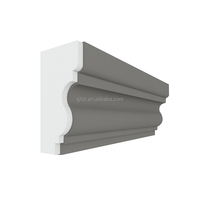 Moulure décorative extérieure en EPS pour villa, application écologique, légère, en polystyrène flexible, pour cadre de fenêtre en mortier