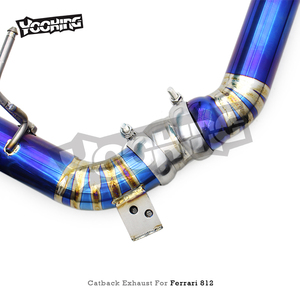 Valvetronic catback ท่อไอเสียสำหรับ <span class=keywords><strong>Ferrari</strong></span> <span class=keywords><strong>812</strong></span> 6.5L <span class=keywords><strong>V12</strong></span> 2017-2021ท่อไอเสียพร้อมกุญแจรีโมทคอนโทรล - Product Image 4