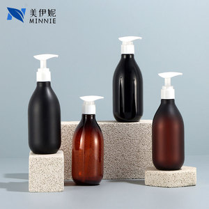 Minnie 300ml Round Shoulder Pet <b>Pump</b> <b>Bottle</b> Lotion <b>Pump</b> For Shampoo And Hand Soap - Product Image 3