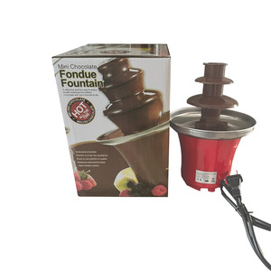 Fontaine <span class=keywords><strong>à</strong></span> <span class=keywords><strong>chocolat</strong></span> électrique 3 niveaux avec plateau de base divisé détachable pour fêtes et mariages - Product Image 4