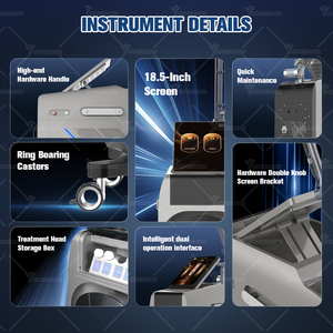 350P alta calidad Pico picosegundo láser Nd Yag eliminación de tatuajes Q Switched Portatil Portable Picolaser 1064 pieza de mano - Product Image 6