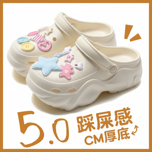 Sandali da donna Super carini Aqua A40 scarpe da acqua giornaliere e pantofole da piscina con sandali estivi piatti Eva Hole - Product Image 1