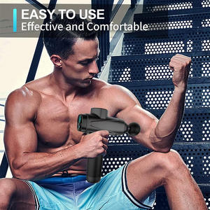 Dropshipping mejor deportes vibración cuerpo tejido profundo Booster 30 velocidad pantalla Lcd Fascia percusión masajeador pistola de masaje muscular - Product Image 2