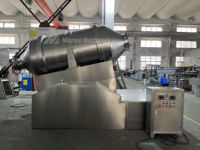Mélangeur rotatif bidimensionnel en acier inoxydable personnalisé pour poudres alimentaires, végétales, chimiques, détergents – Qualité industrielle, facile à utiliser